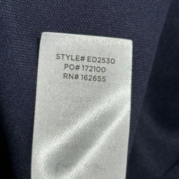 NWT Lulus Dress XL Navy Blue Metallic Floral Velvet Sheer Long Sleeve Whimsygoth - Picture 8 of 14